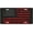 Black Red American Flag, variant on Front License Plate Not All Those Who Wander are Lost Vanity Plates Aluminum Metal Decorative Car Tag Mountains Novelty License Plate Cover for Men Women‎6 * 12 in (4 Holes)