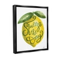 thumbnail image 4 of Stupell Industries Minimal Squeeze The Day Food & Beverage Painting Black Floater Framed Canvas Art Print Wall Art, 25 x 31, 4 of 10