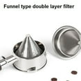 thumbnail image 4 of 58mm Filter Basket with Pour over Coffee Dripper Compatible with 58mm Bottomless Porta y20709, 4 of 6