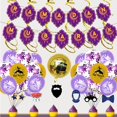 thumbnail image 3 of Decorative Eid Mubarak Backdrop For Home Party Púrpura Dorado, 3 of 3