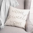 thumbnail image 3 of Creative Products White Home Sweet Home 18x18 Indoor / Outdoor Pillow, 3 of 3