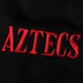 thumbnail image 3 of Youth Stadium Athletic Black San Diego State Aztecs Big Logo Pullover Hoodie, 3 of 3