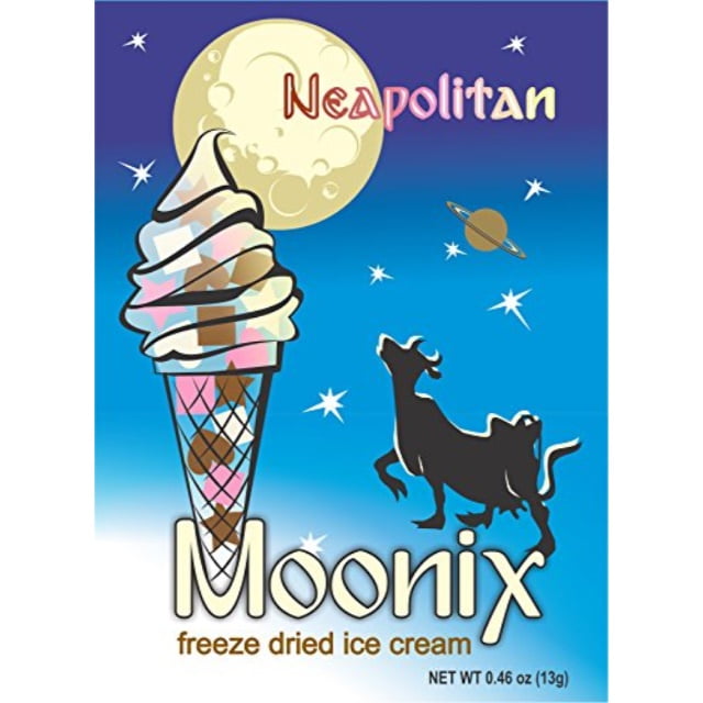 moonix freeze dried ice cream. 10ct (neapolitan)
