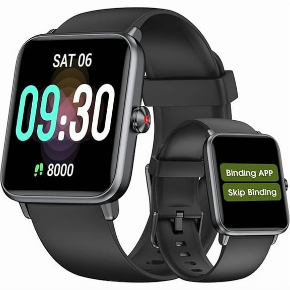 lulufa-usPedometer Watch Senior Friendly No App/Phone Required, Waterproof Fitness Tracker Watch with Step Counter Calories/Sleep Tracker for Walking Running for Men Women