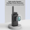thumbnail image 3 of docooler T1 Walkie Talkie 16 canales transceptor FM de mano, 3 of 8