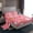Pink White, variant on Manfei Cute Santa Claus Bed Sheets,Merry Christmas King Sheets,Xmas Tree Candy Cane Sheet Set For Girls Kids,Breathable Home Decor,4-Piece