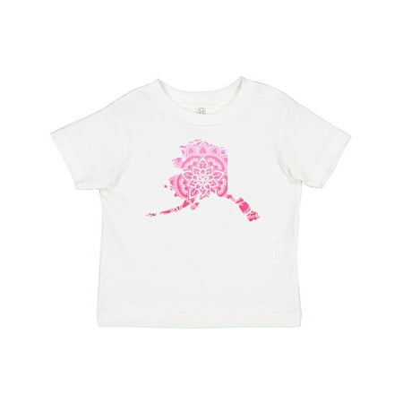 

Inktastic Alaska Silhouette Mandala Gift Baby Boy or Baby Girl T-Shirt