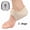 S for Women Beige, variant on Plantar Fasciitis Heel Spur Foot Support With U-Shaped Silicone Gel Heel Cups for Heel Pain Relief Insoles for Man Woman Walking