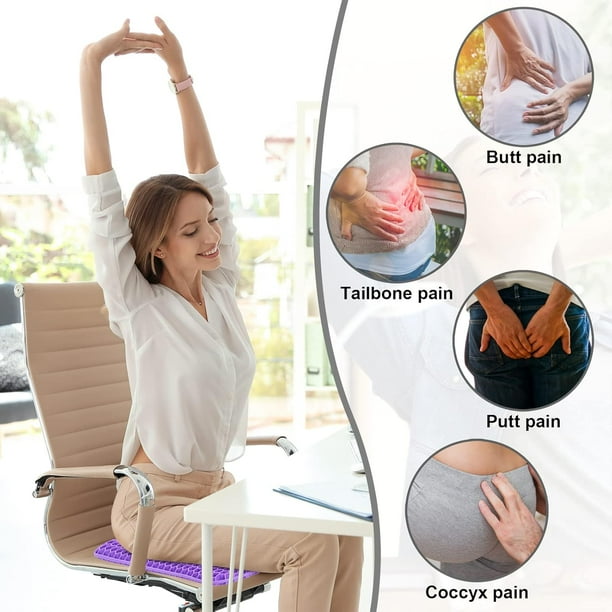 Gel seat cushion for sciatica deals