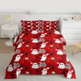 thumbnail image 2 of Feelyou Teen Trick or Treat Bedding Comforter Set, Halloween Spider Web Twin Comforter Sets, Horror Ghost Pumpkin Reversible Bedding Set, Luxury Bedroom Decor, 2pcs, 2 of 8
