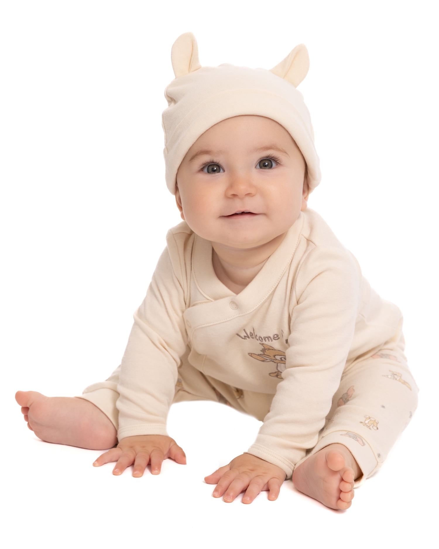 Disney Baby Wishes + Dreams Classics Bambi Take Me Home Set, 3-Piece, Sizes Preemie 6/9M