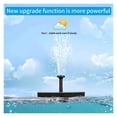 thumbnail image 3 of Solar Fountain Pump Water Pump With 6 Nozzles For Bird Bath Ponds Garden,Swimming Pool Fish Tank, Outdoor Solar Powered Fountain ,Multi-Install Methods, 3 of 7