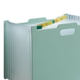 thumbnail image 4 of Organizador A4 Sharpla con 13 bolsillos Bolsa de almacenamiento de papel Verde cro, 4 of 5