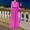 Hot Pink, variant on Women's Open Back Jumpsuits,Woman Fashion Sequin Solid Color Splice V- Sleeve Long Sleeve Jumpsuit Long Pants Gold S