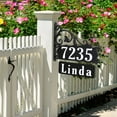 thumbnail image 2 of Address America  Boardwalk Lamppost Sign With Name Rider, 2 of 2