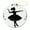 pattern-3, variant on Christmas Ornament Ballerina Silhouette Christmas Bauble Girl Ballet Silhouette Christmas Tree Decoration Indoor Outdoor Yard for Family Friend