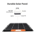thumbnail image 3 of 1000W Foldable Solar Panel Dual USB Protable Outdoor Folding Solar Cells Solar Power Battery Charger for Phone RV Car Camping ,Easy to Install, 3 of 7