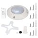 thumbnail image 1 of AC12V 35W 360 LED RGB Luz de piscina subacuática multicolor que cambia con control remoto, 1 of 8