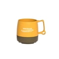 thumbnail image 2 of Outdoor Portable Coffee Tea Cup Vintage Plastic Water Cup with Hanging Handle for Camping Picnic Travel Home Office Lightweight Drinkware,Yellow, 2 of 6