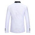 thumbnail image 3 of Vedolay Blazer Jackets for Men Lapel Open Front Lightweight Blazer for Men Suit Jackets White,M, 3 of 4