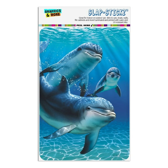 Dolphin Pals Ocean Diving Home Business Office Sign