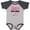 Heather and Navy, variant on Inktastic Future Tennis Player Baby Girl Girls Baby Bodysuit