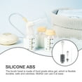 thumbnail image 5 of Frcolor Bottle Brush Cleaner Baby Washer Silicone Brushes Cleaning Feeding Cup Long Handle, 5 of 7