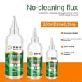 thumbnail image 2 of Stainless Steel Soldering Flux Liquid 30/80ml Quick Drying Colorless Metal Solder Flux For Metal Galvanized Sheet Copper, 2 of 5