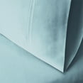 thumbnail image 2 of 300-Thread Count 100% Egyptian Cotton Lightweight Solid Pillowcase Set Light Blue / King, 2 of 3