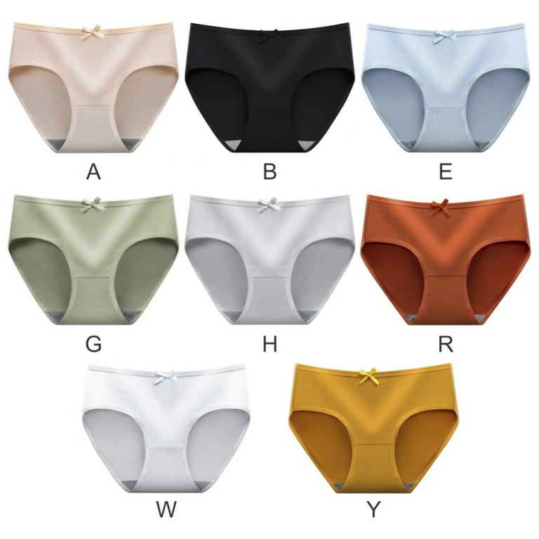 Womens Seamless Soft Underwear Plus Size Panty for Ladies Breathable Ice  Silk Hipster Stretch Panties(8-Packs) 