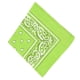 thumbnail image 4 of Advancent Moda Hip Hop algodón pañuelo cuadrado bufanda negro rojo Paisley diadema impresa para mujeres/hombres/niños/niñas sombreros Almacenamiento y organización del hogar verde, 4 of 6