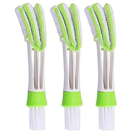 

Fun Tool Mini Duster for Car Air Vents 3 Sets Car Air Conditioner Cleaner and Brush DUST Collector Cleaning Cloth Tool Keyboard Window LEAVES Blinds Shutter Glasses Fan