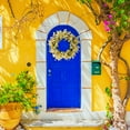 Clearance Spring Wreath Flower Door Knocker Mother s Day Doorbell clearance-spring-wreath-flower-door-knocker-mother-s-day-doorbell