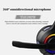 thumbnail image 2 of Auriculares para juegos con cable de 3,5 mm, consola LED, auriculares para juegos con sonido estéreo ajustables que brillan intensamente Inevent EL5056-03, 2 of 6