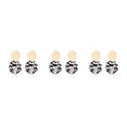 thumbnail image 1 of Pendientes colgantes Minnieouse accesorios geométricos para mujer Acrílico Blanco/Negro/Café claro/Café oscuro/Rosa amarillo/Rosa Azul, 1 of 6