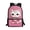 Cat Pattern, variant on Uourmeti Pink Splatter Pattern Zippered Daypack for Daily Use School, Durable Non Fade Polyester Backpack Comfort Straps School Backpack