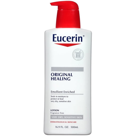 Eucerin Original Healing Lotion 16.90 oz (Pack of 4)