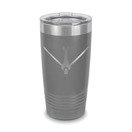 

Boom Pod KC-130 / KC-135 Boom Pod Tumbler 20 oz - Laser Engraved w/ Clear Lid - Polar Camel - Stainless Steel - Vacuum Insulated - Double Walled - Travel Mug - kc130 kc135