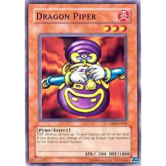 YuGiOh Dark Beginning 2 Common Dragon Piper DB2-EN040