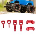 thumbnail image 4 of RC Car Front Steering Blocks Caster Blocks Rear Stub Axle Carriers Kit 2PCs Front Steering 2PCs Rear Stub Axle Aluminum Alloy Replacement for Slash 2WD, 4 of 7