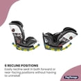 thumbnail image 3 of Peg Perego Primo Viaggio Asiento convertible todo en uno para automóvil - Recién nacido hasta 10 años o más - 5-120 lbs - Altura ajustable y delgada, 100% libre de FR, Hecho en Italia, Regaliz (Negro), 3 of 5
