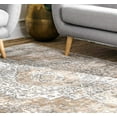 thumbnail image 4 of nuLOOM Vintage Medallion Thea Area Rug, 5' x 8', Beige, 4 of 7