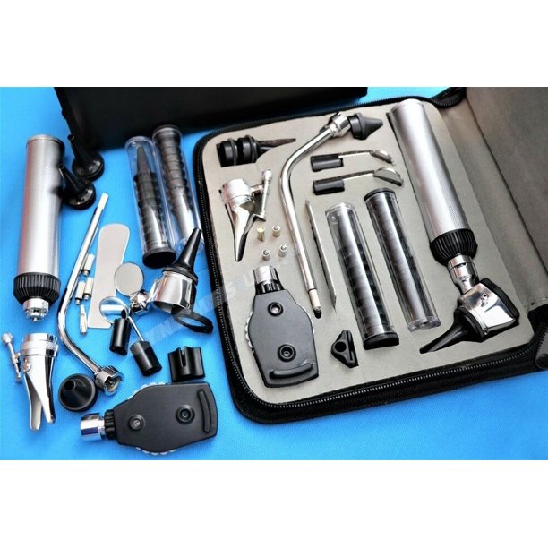 Cynamed usa Diagnostics Professional Physician ENT Kit Otoscope Ophthalmoscope