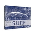 thumbnail image 2 of Creative Products Surf Fish 30 x 24 Canvas Wall Art, 2 of 5