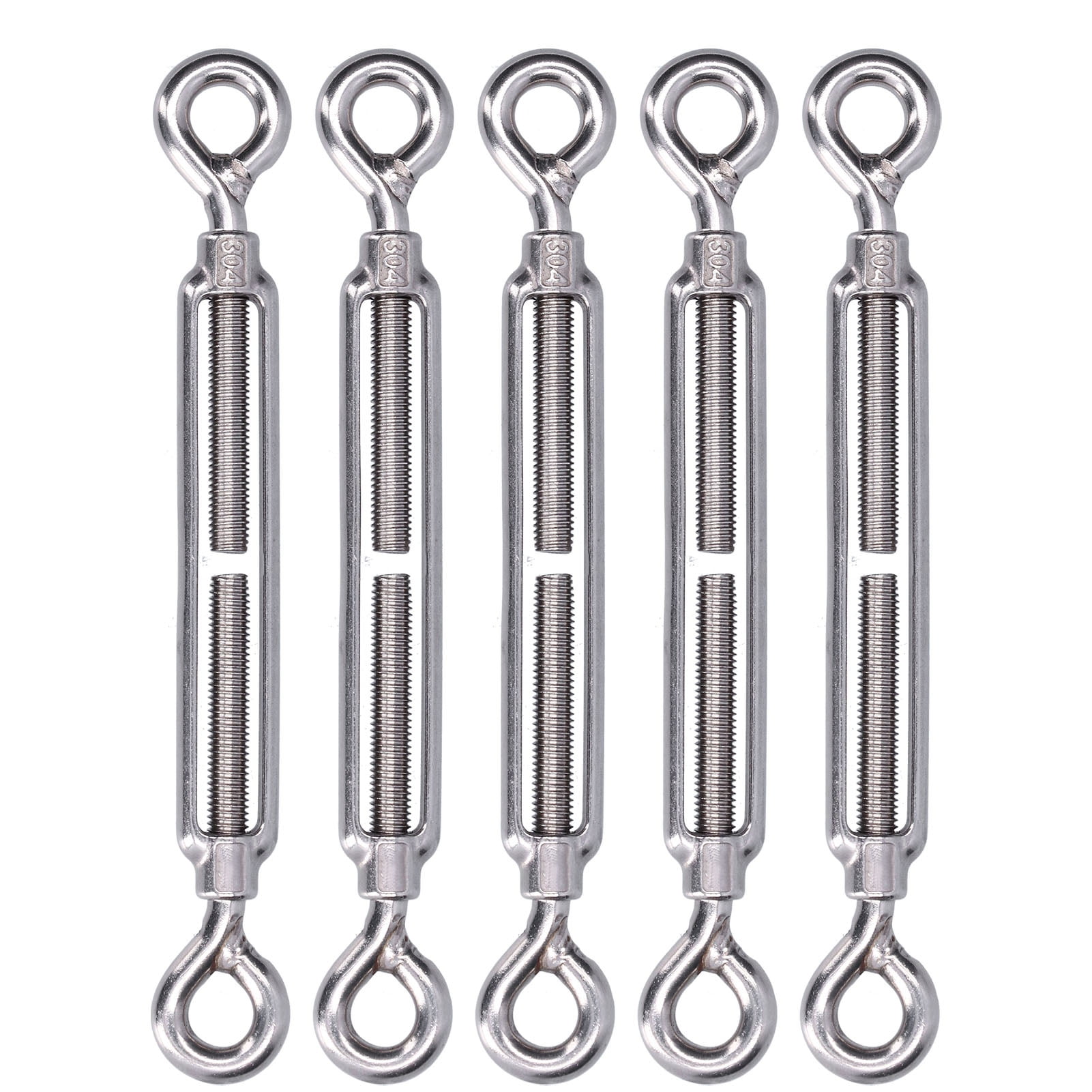 REpiceFinem 5pcs Crochet en acier inoxydable lourd Heavy Duty