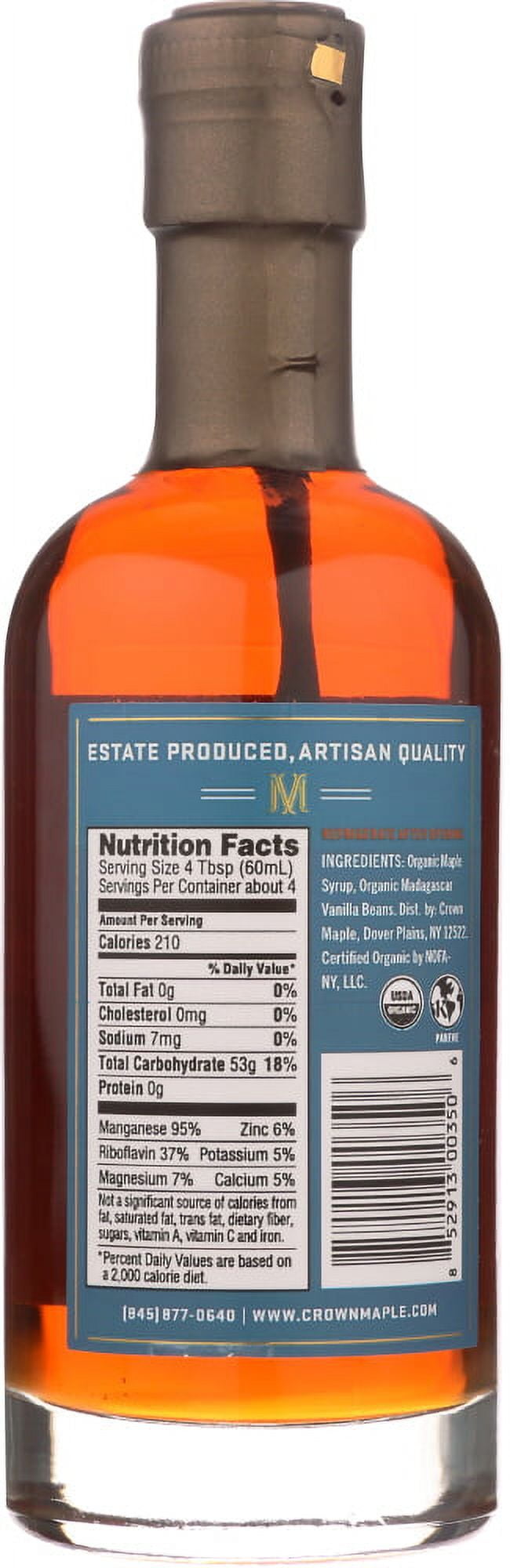 Crown Maple KHFM00301620 Syrup Maple Madagascar Vanilla - 8.5 fl oz Pack Of 8