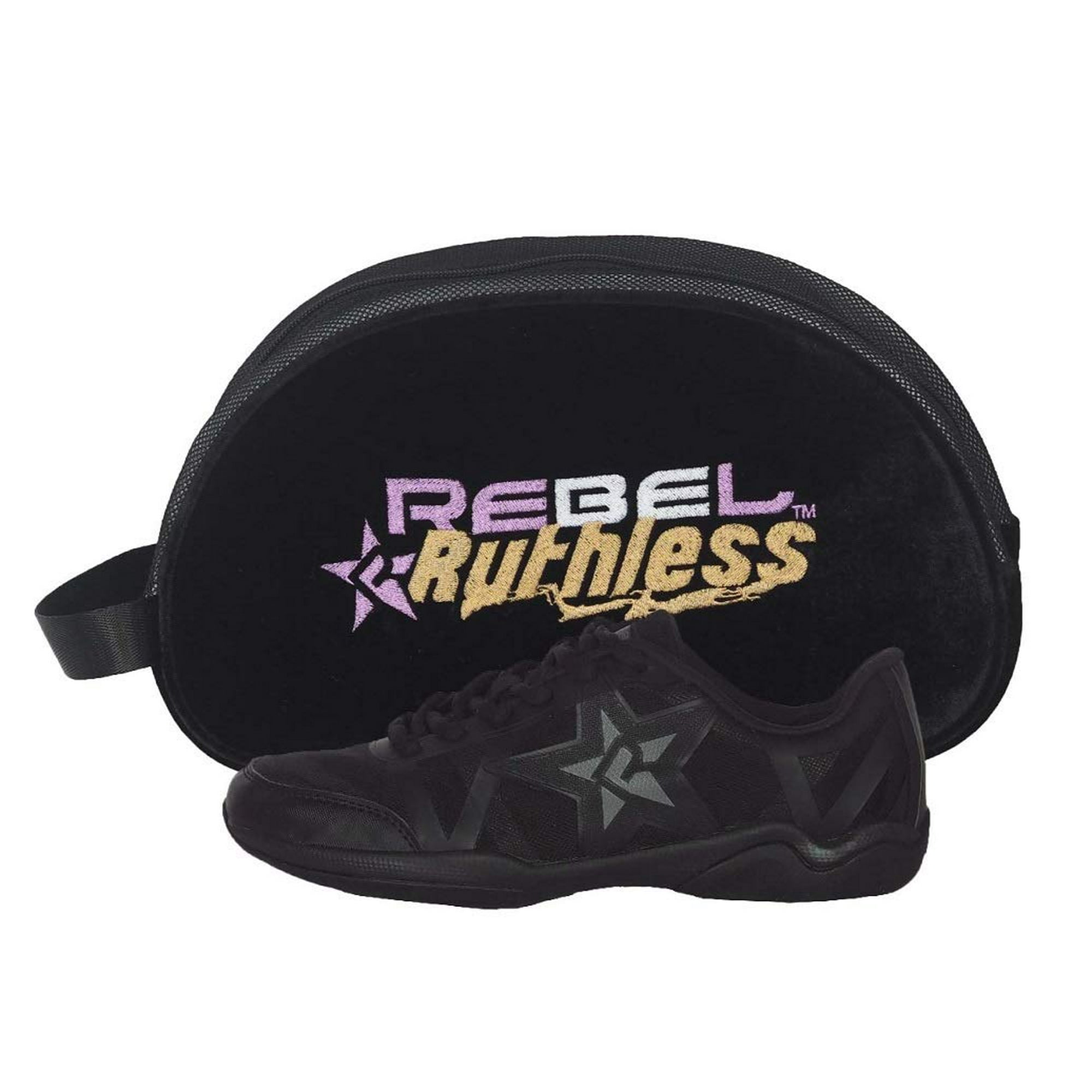 Black rebel cheer shoes best sale