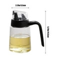 thumbnail image 3 of QTOCIO Olive Oil Dispenser Bottle Leakproof Glass Oil Container with Non-Slip Handle Automatic Cap And Stopper Oil Dispenser Bottle for Kitchen 300ML, 3 of 6
