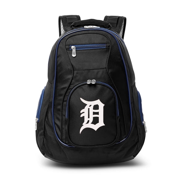 MOJO Black Detroit Tigers Trim Color Laptop Backpack