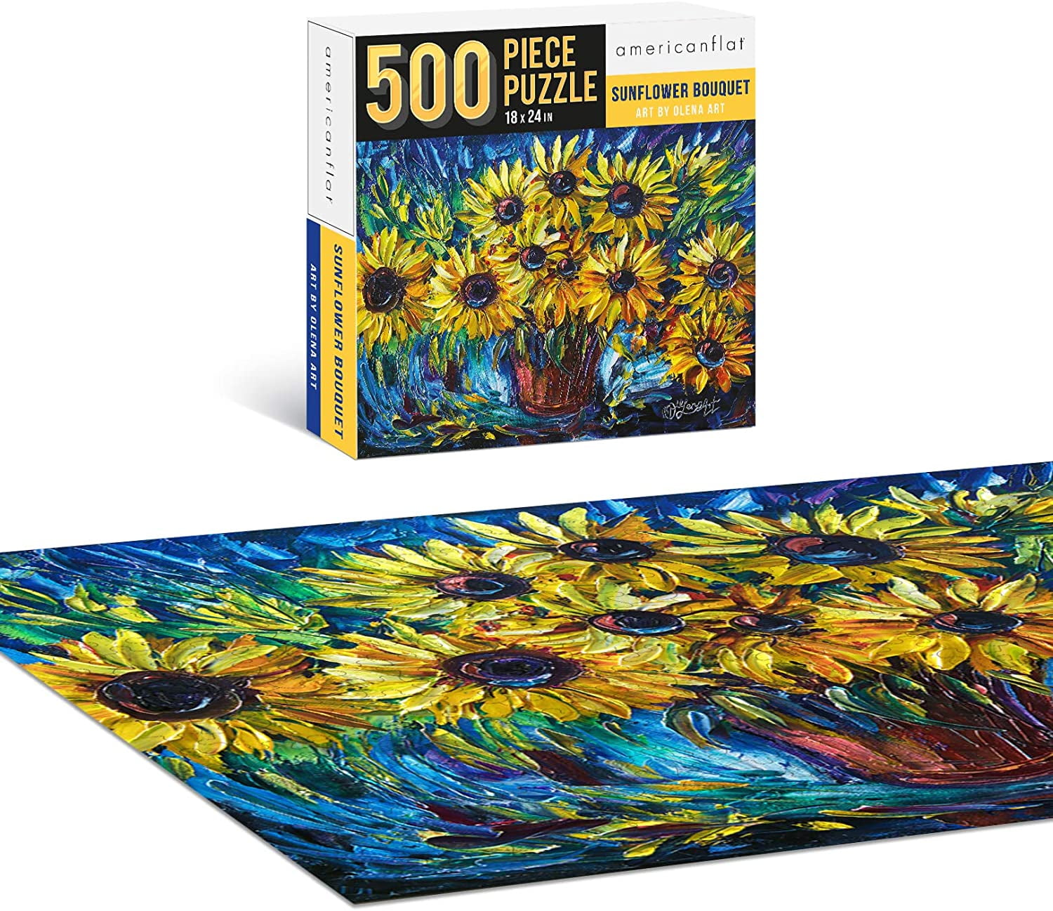 18x24 Jigsaw Puzzle, 500 Pcs High Quality Collection, Intellectual